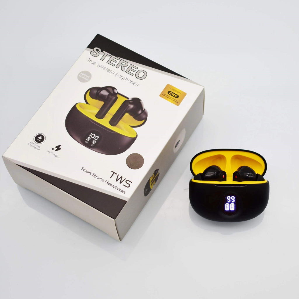Stereo 895B Wireless Bluetooth Earbuds | LED Display & Type-C Charging